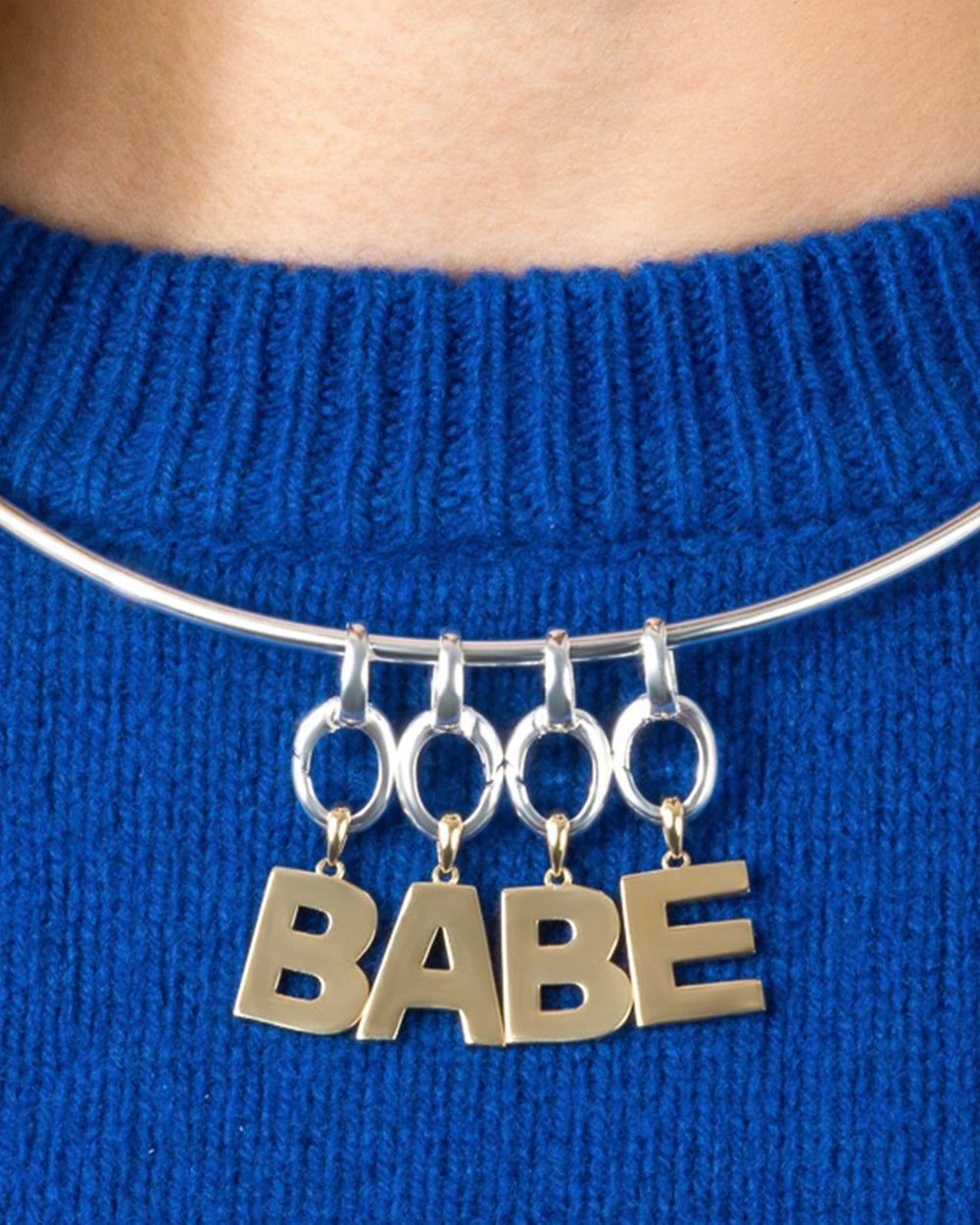 LETTER B INITIAL, SOLID 9CT GOLD