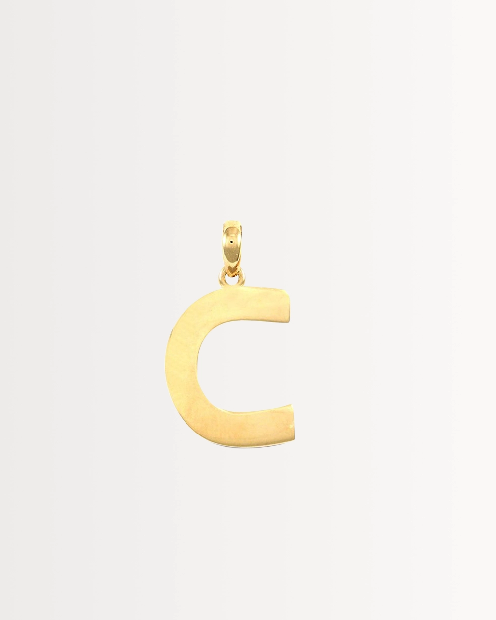 INITIAL C — SOLID 9CT GOLD