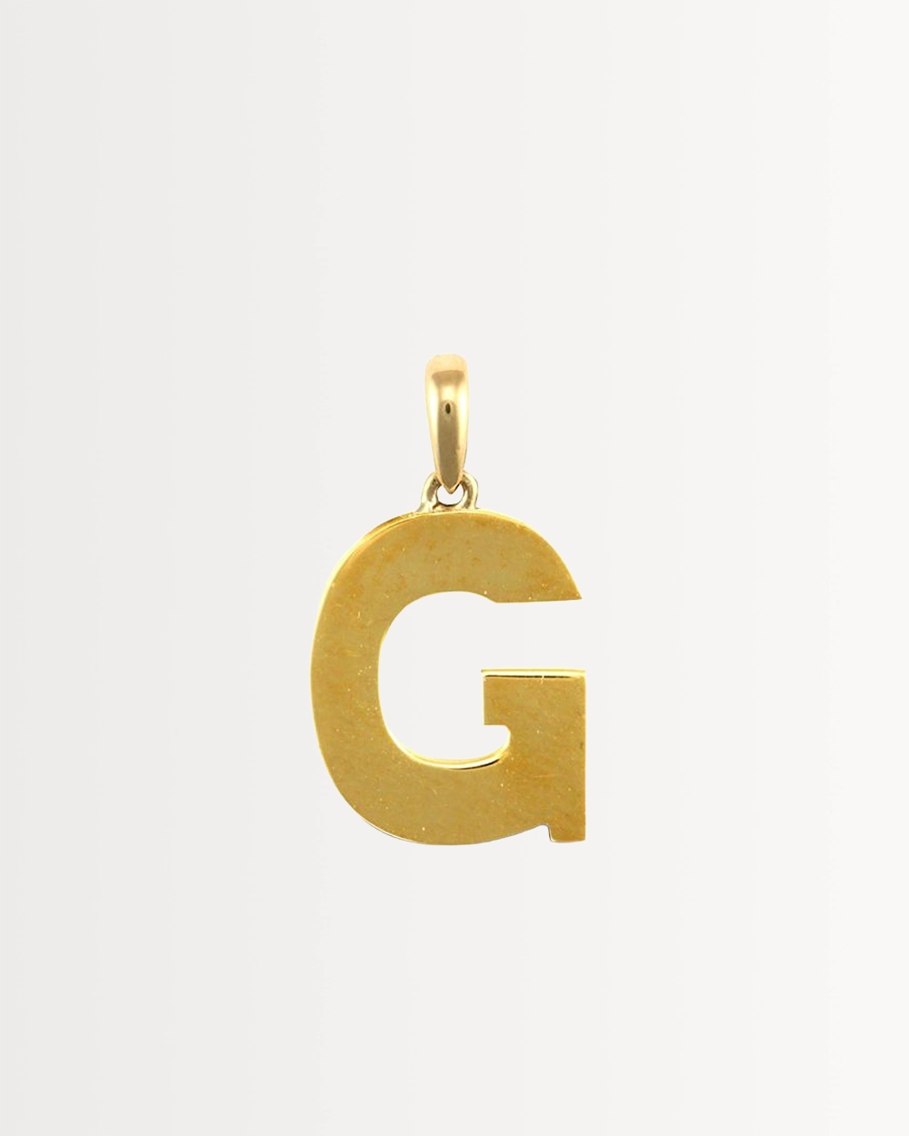 INITIAL G — SOLID 9CT GOLD