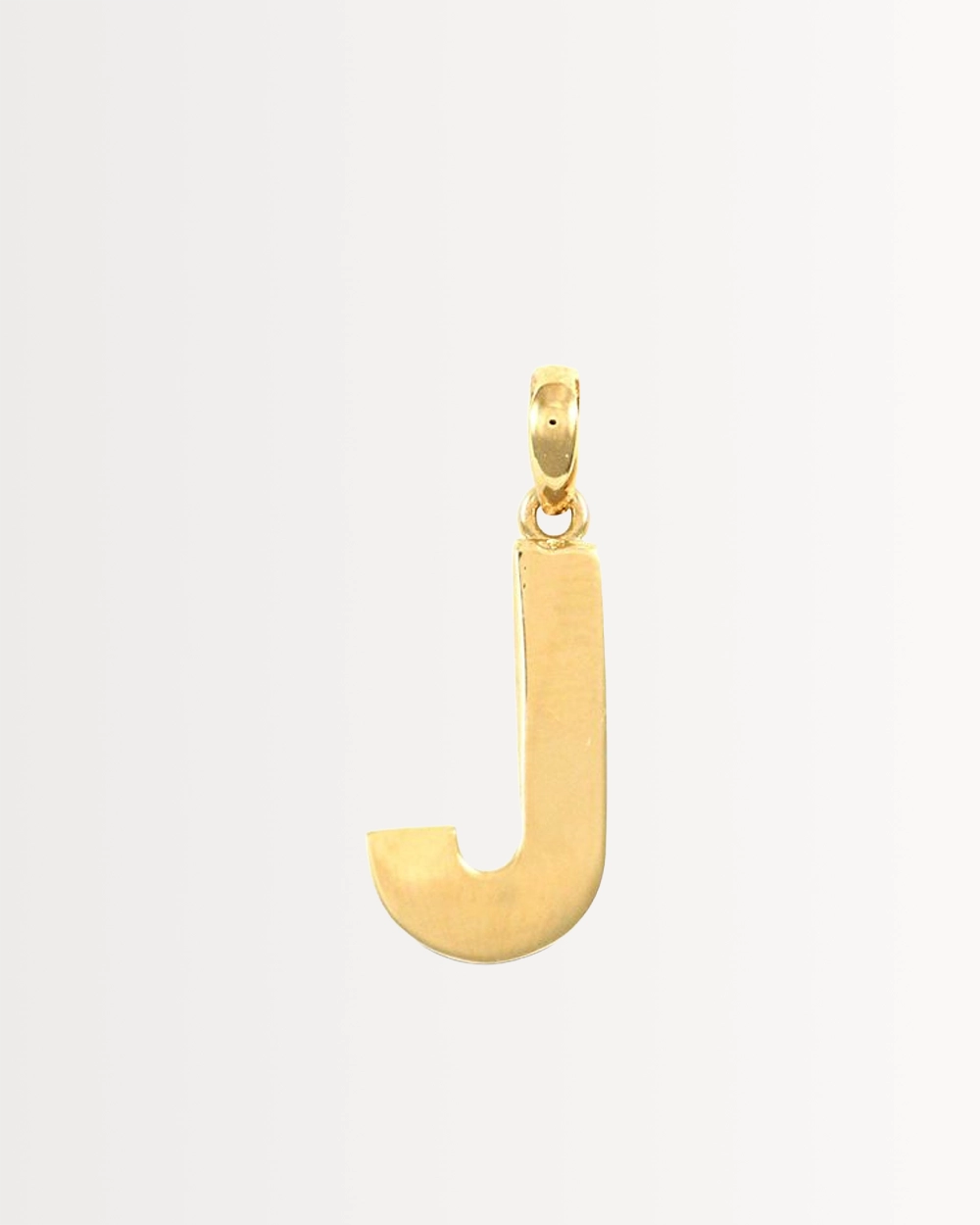 INITIAL J — SOLID 9CT GOLD