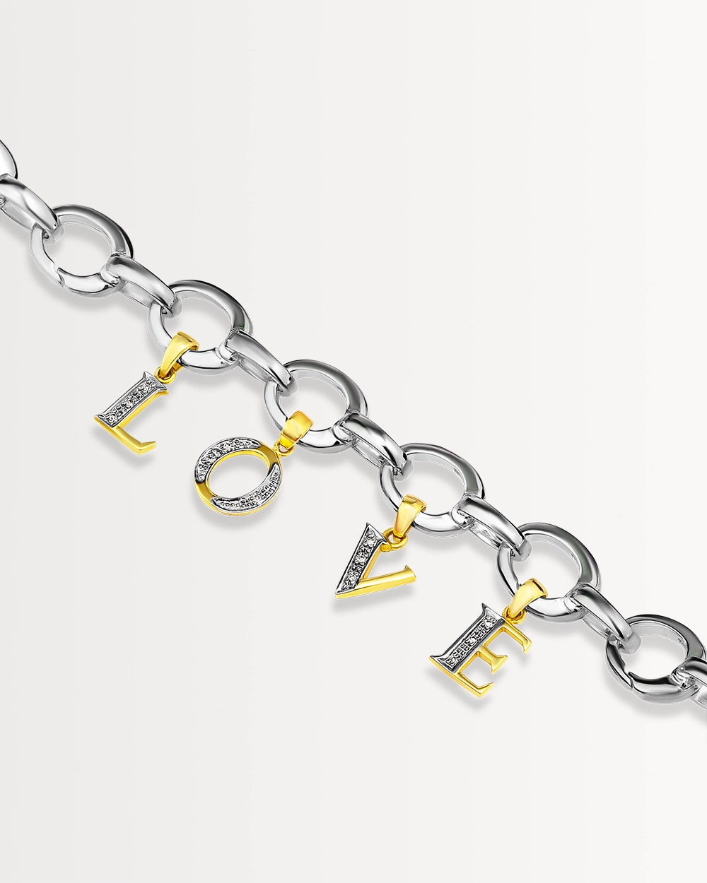 LOVELINK NECKLACE, STERLING SILVER