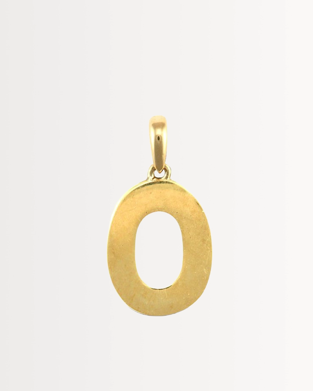 INITIAL O — SOLID 9CT GOLD